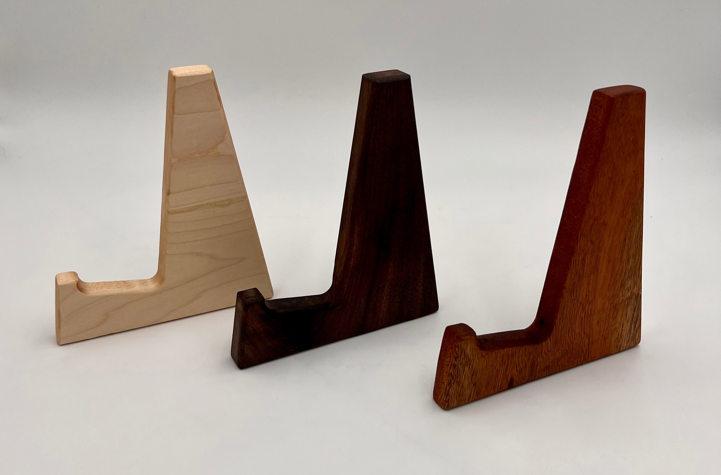 Hardwood Board Display Stands (Pair)