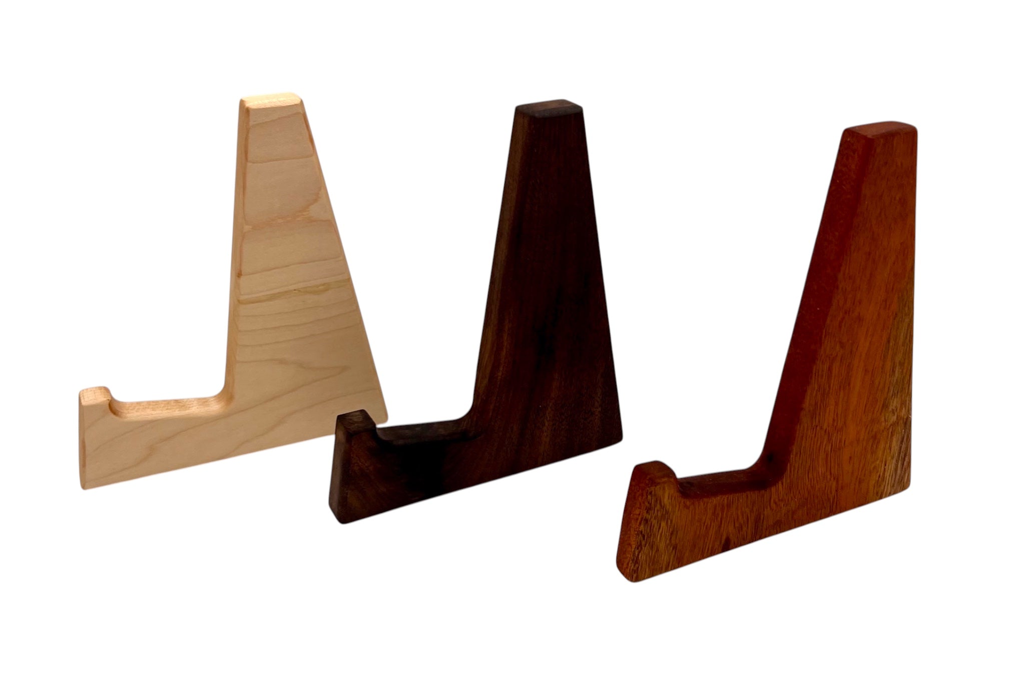 Hardwood Board Display Stands (Pair)